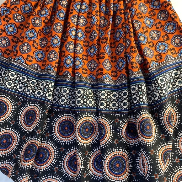 Band of Gypsies Tuscan Multicolor Dress Sz Small - Picture 9 of 9